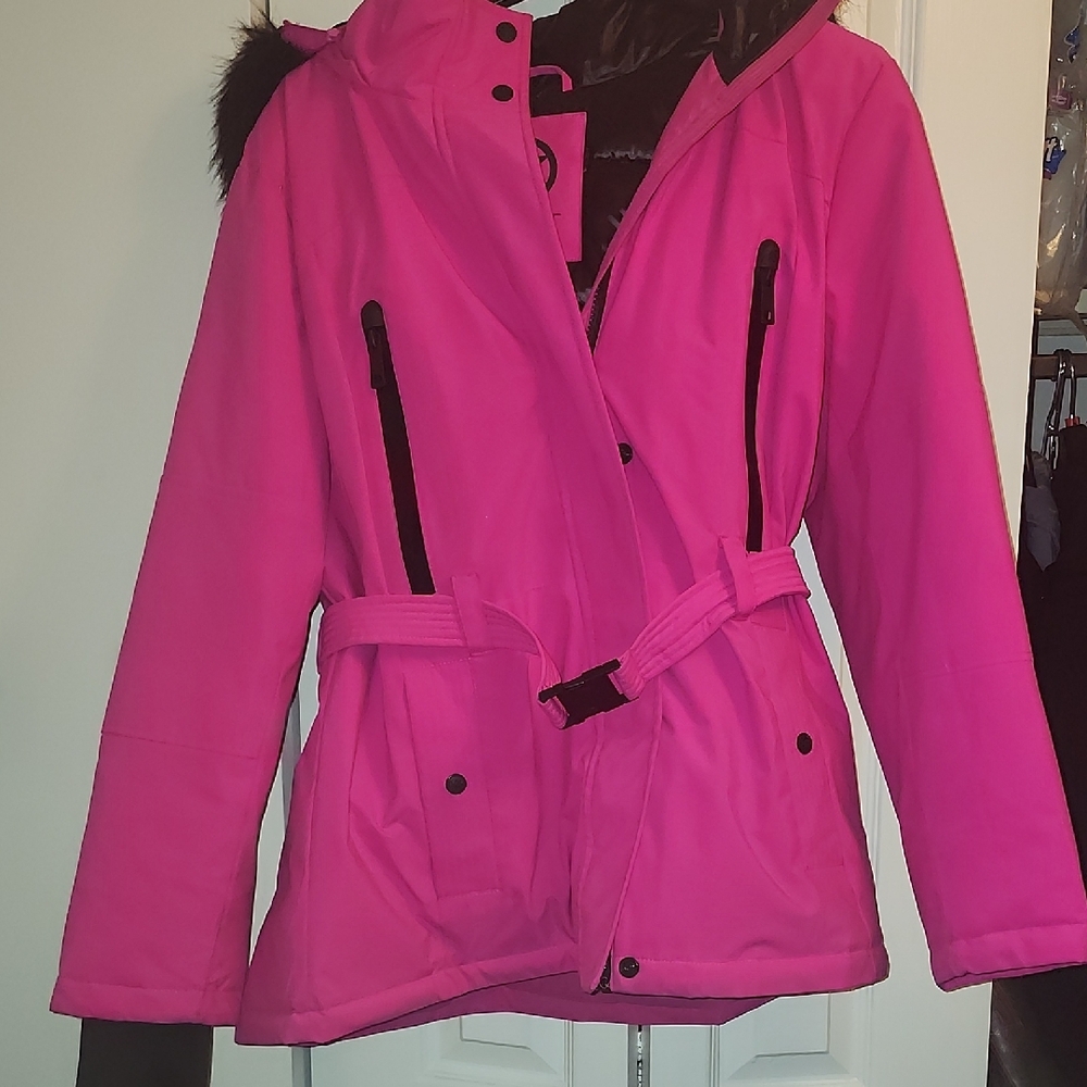 Fuschia Pink Ski & Snow Jacket